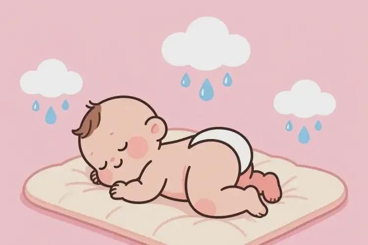 嬰幼兒屁股出現(xiàn)濕疹能徹底自愈嗎(圖1)