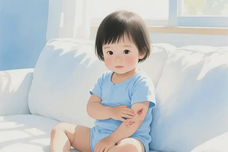 小孩全身經(jīng)常長濕疹能夠徹底治愈嗎(圖4)