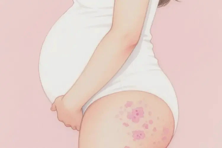 孕婦屁股上容易起濕疹不管它會自己痊愈嗎(圖2)