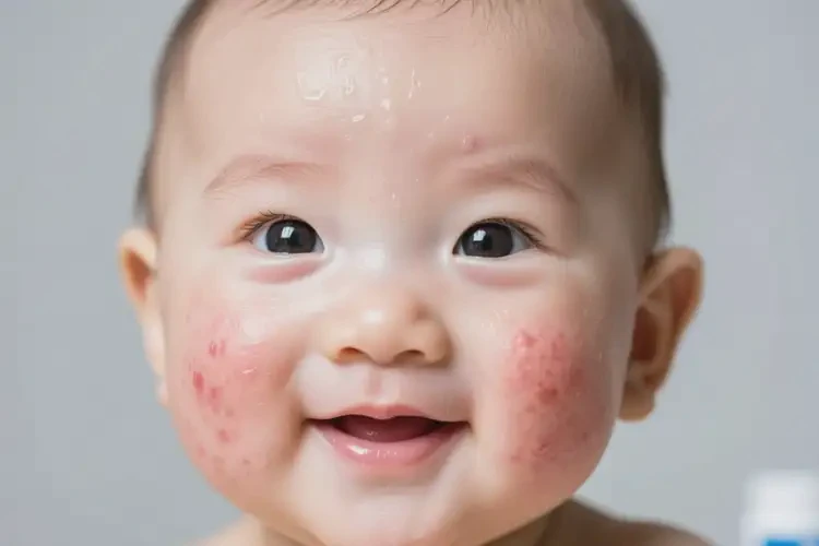 嬰幼兒臉上起濕疹不管它會自己自愈嗎(圖2)