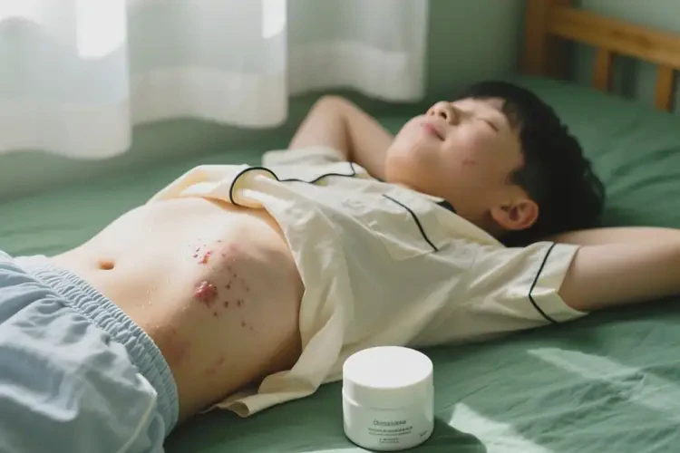 中學生肚子上容易起濕疹能不能徹底自愈(圖3)