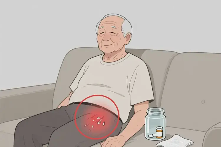 高齡老人屁股上長濕疹能夠徹底治愈嗎