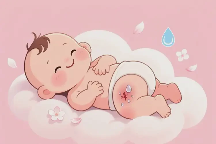 嬰兒屁股上長濕疹能徹底自愈嗎(圖3)