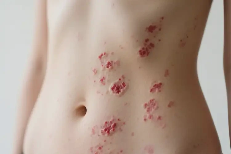 女人肚子上有湿疹可不可以彻底自愈(图4)