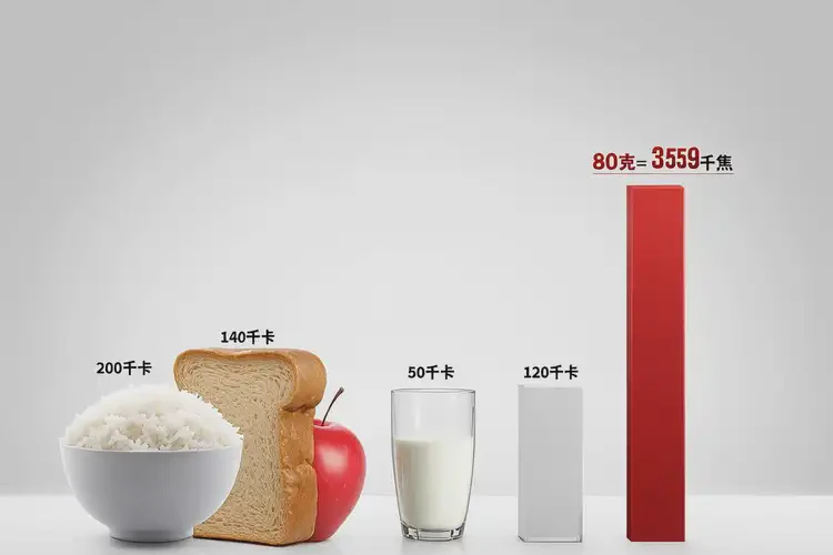 80克3559千焦等于几碗饭(图1)