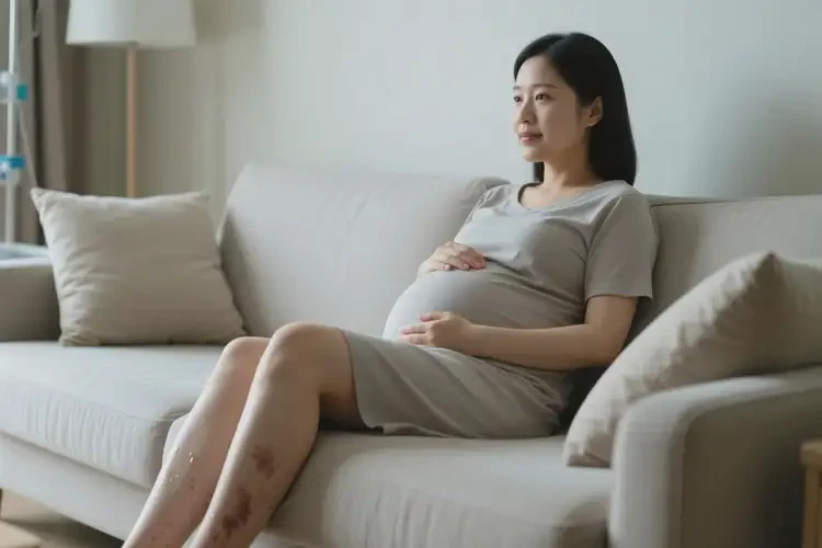 產(chǎn)婦小腿上容易長(zhǎng)濕疹不管它會(huì)自己好嗎(圖3)