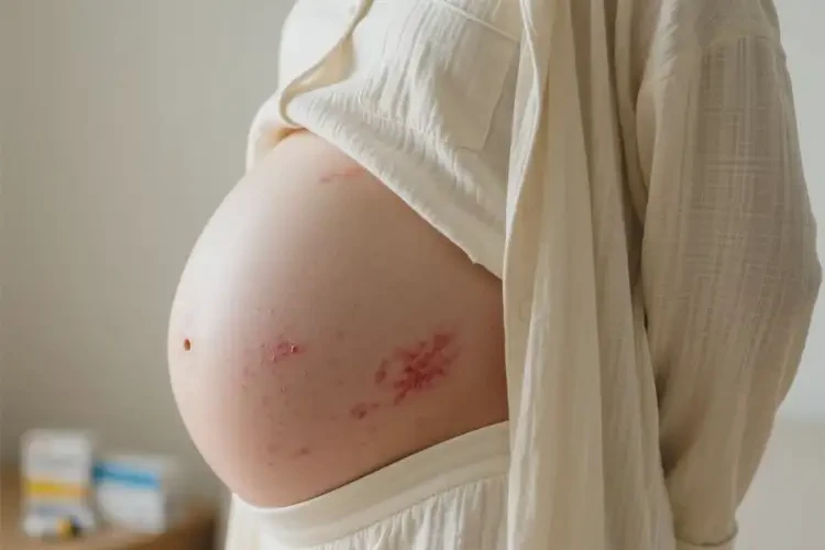 產(chǎn)婦肚子上經(jīng)常長濕疹可不可以徹底自愈(圖3)