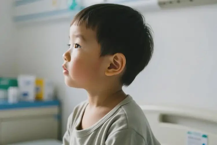 小孩脖子長濕疹不管它會自己自愈嗎(圖2)