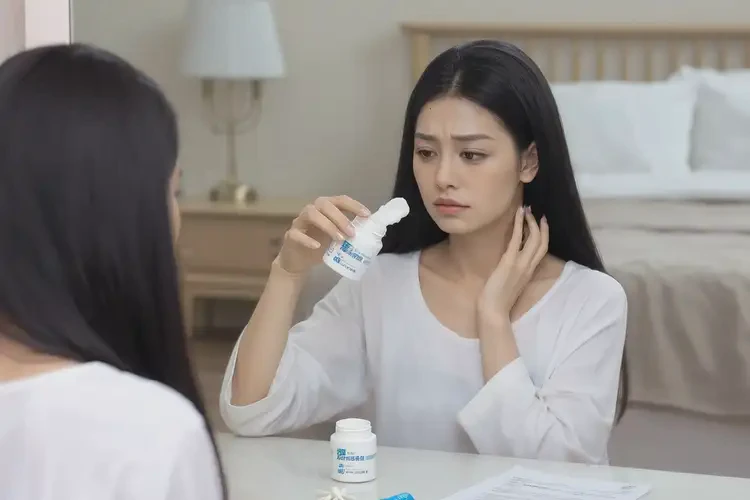 女性脖子出现湿疹可不可以彻底自愈(图1)