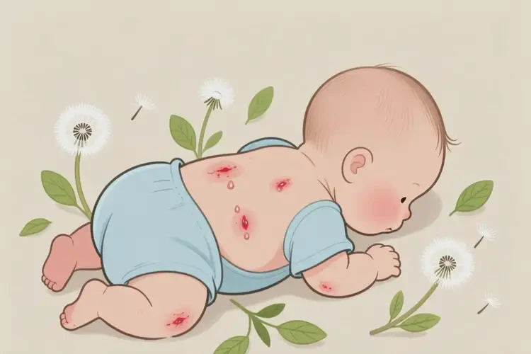 婴幼儿身上有湿疹可以彻底自愈吗(图3)