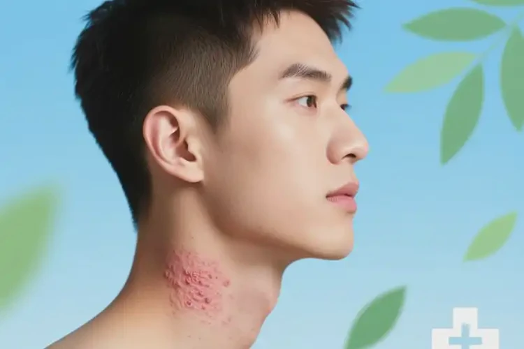 青年人脖子上容易長(zhǎng)濕疹可以徹底自愈嗎(圖4)