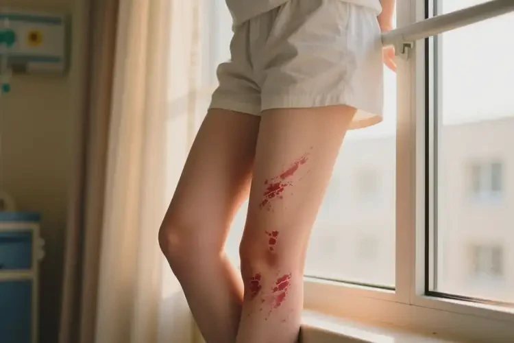 女生大腿上起濕疹可不可以徹底自愈(圖2)