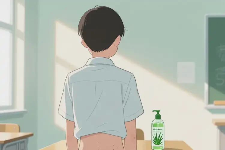 中學(xué)生肚子經(jīng)常起濕疹能靠自己自愈嗎(圖1)