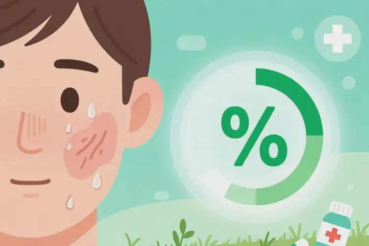 青少年大腿长湿疹可以彻底自愈吗(图1)