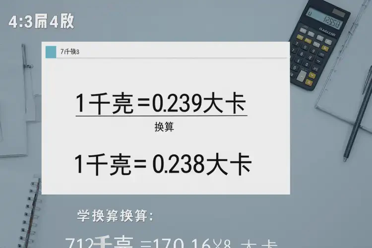 712千焦等于多少热量(图4)
