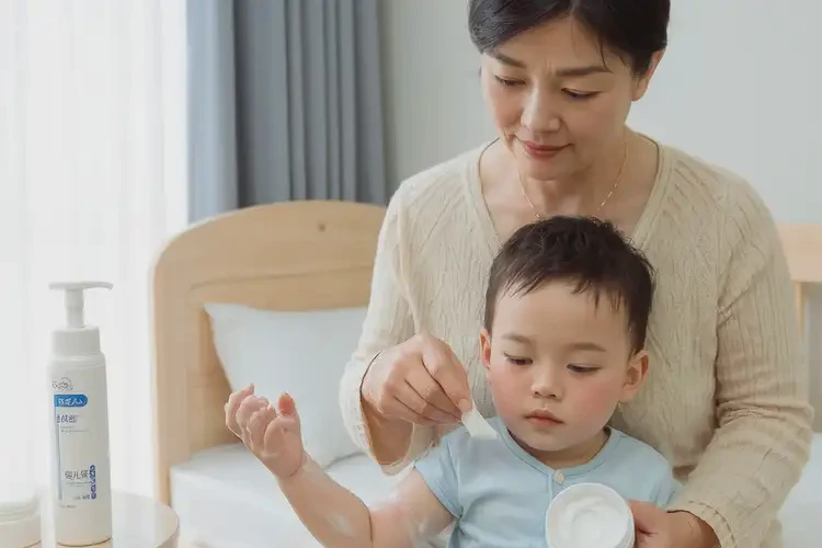 孩子手臂出現(xiàn)濕疹能徹底自愈嗎(圖3)