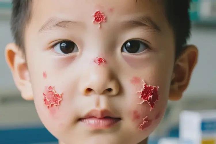 小孩面部長(zhǎng)濕疹可不可以徹底自愈(圖4)