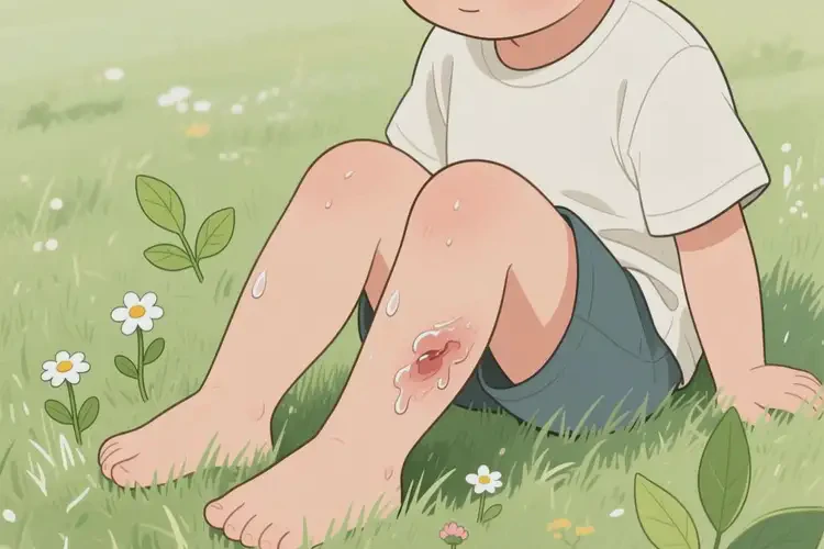 小孩小腿出濕疹可不可以徹底自愈(圖2)