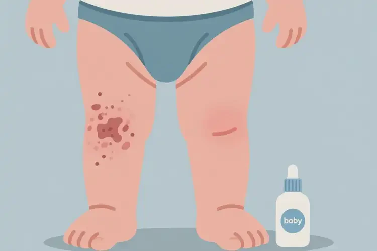 小孩肛周出現(xiàn)濕疹不管它會自己痊愈嗎(圖2)