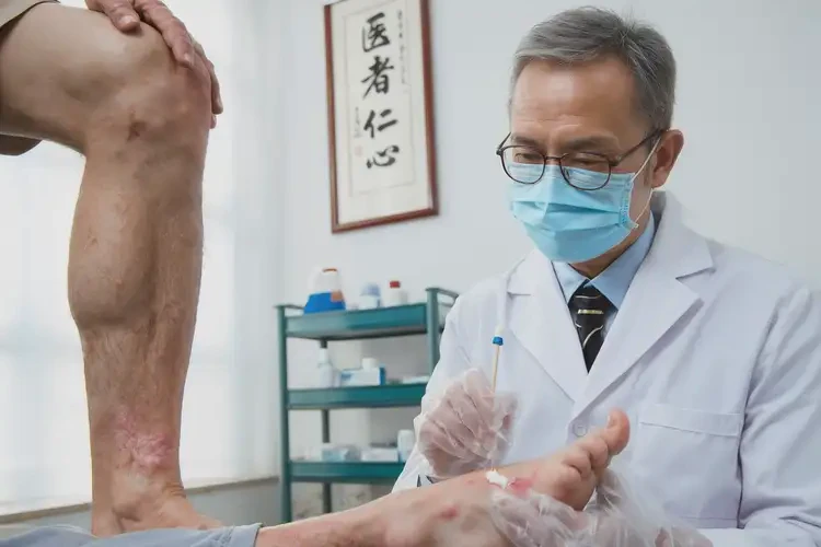 老人腳上經(jīng)常長濕疹不管它會自己自愈嗎(圖3)