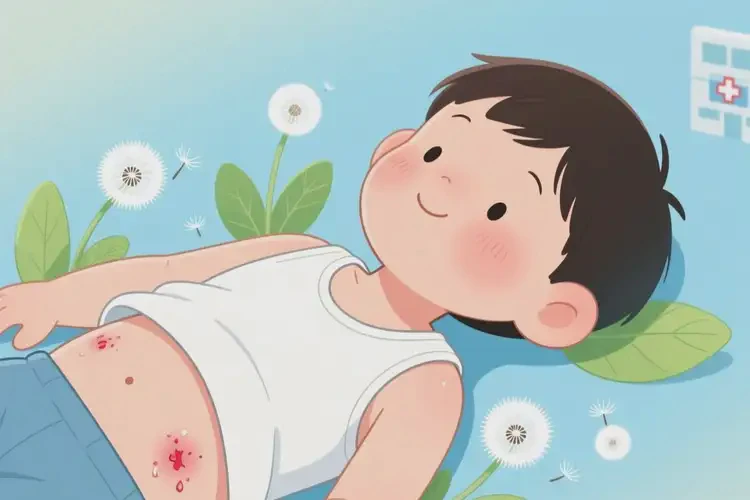 少兒肚子出現(xiàn)濕疹可不可以徹底自愈(圖4)