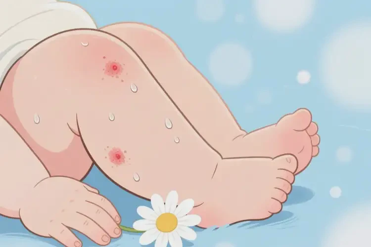 新生儿大腿长湿疹不管它会自己痊愈吗(图3)