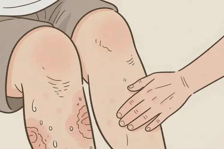 老年人小腿容易起濕疹能夠徹底治愈嗎(圖2)