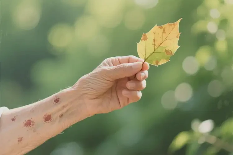老年人手臂上出濕疹能夠徹底治愈嗎(圖3)