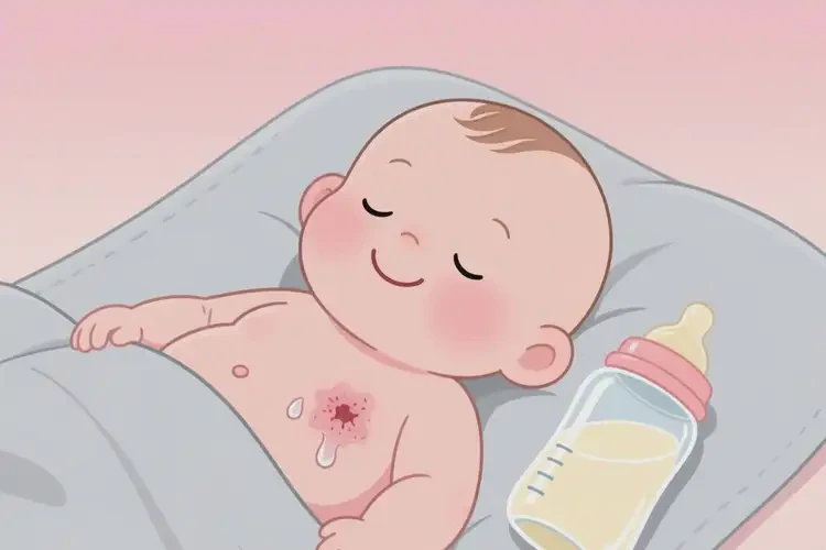 小兒肚子經(jīng)常起濕疹能夠徹底治愈嗎(圖1)