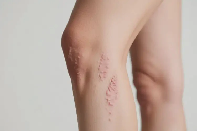 女性大腿有濕疹不管它會自己痊愈嗎(圖2)