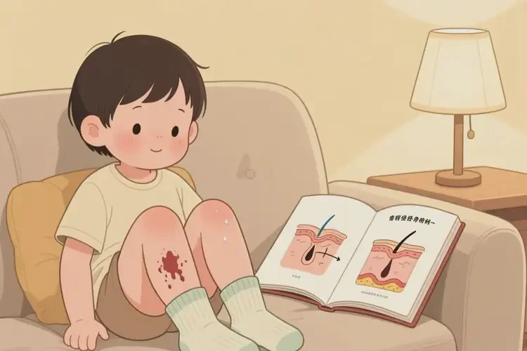 小孩小腿長(zhǎng)濕疹可不可以徹底自愈(圖2)