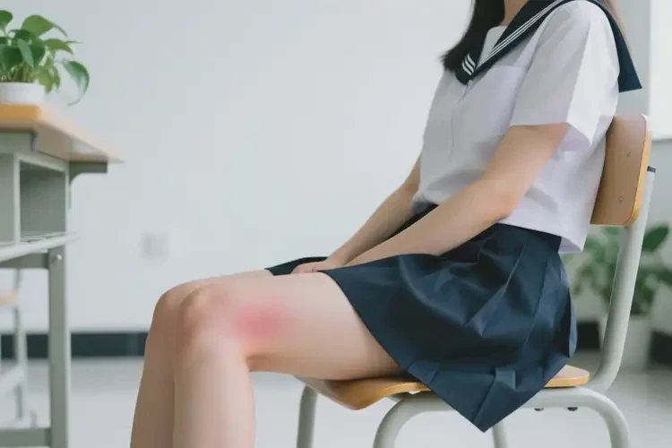 大學(xué)生屁股出現(xiàn)濕疹不管它會(huì)自己好嗎(圖1)