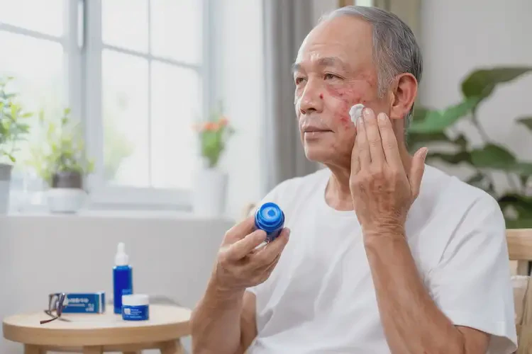 老年人面部經(jīng)常長濕疹不管它會自己好嗎(圖3)