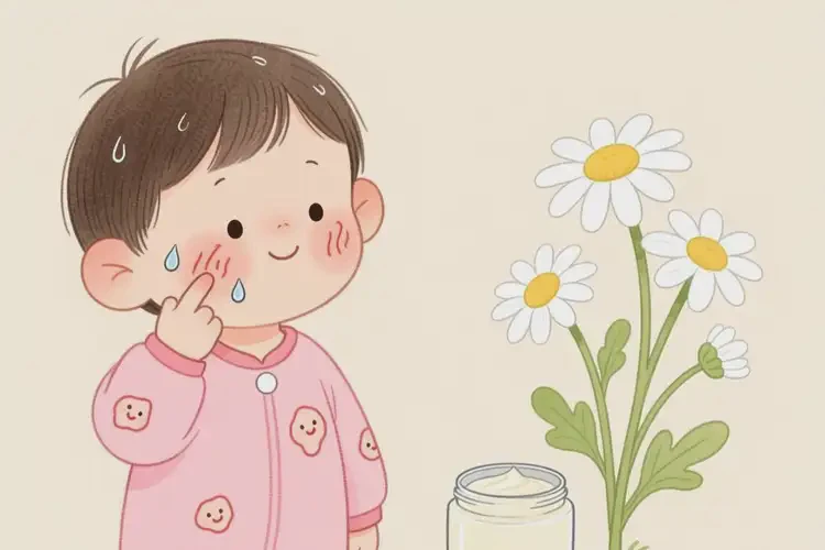 兒童臉上經(jīng)常起濕疹不管它會自己好嗎(圖3)