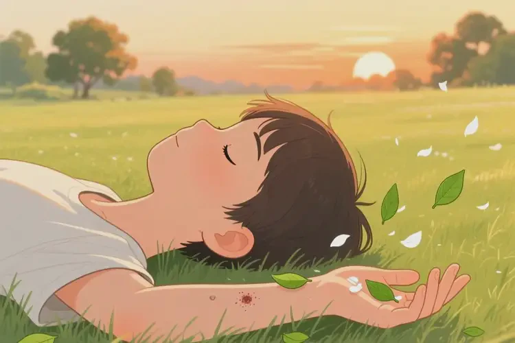 青少年身上起濕疹不管它會(huì)自己好嗎(圖2)