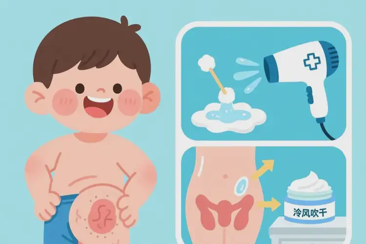 少兒肛周經(jīng)常起濕疹能徹底自愈嗎(圖2)