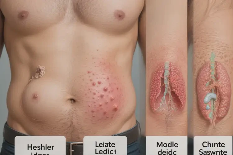 男性肚子上出濕疹可不可以徹底自愈(圖3)