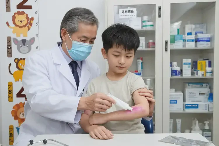 少兒身上起濕疹可以徹底自愈嗎(圖2)