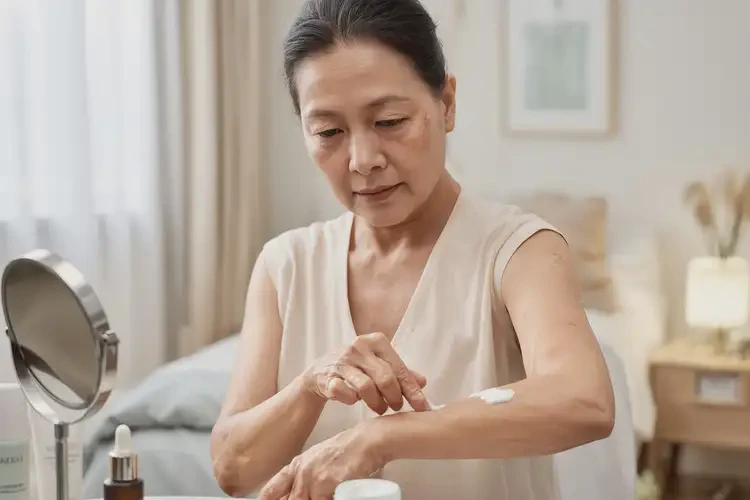 女生全身出現(xiàn)濕疹不管它會自己痊愈嗎(圖2)