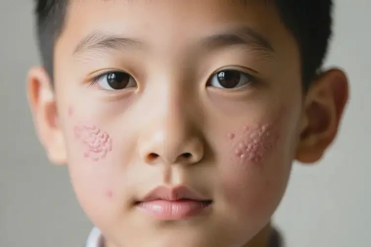 中學(xué)生面部長(zhǎng)濕疹不管它會(huì)自己痊愈嗎(圖4)