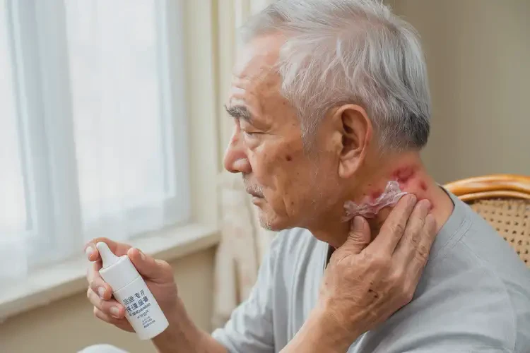 高齡老人脖子經(jīng)常起濕疹能徹底自愈嗎(圖3)