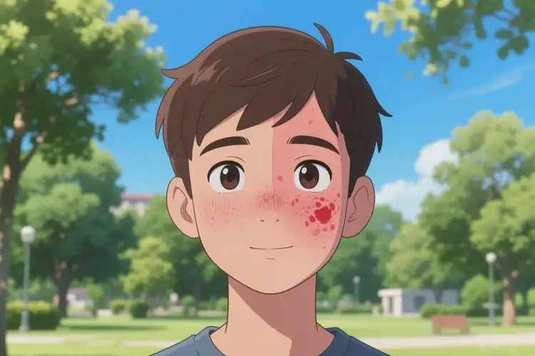 中學(xué)生面部經(jīng)常長(zhǎng)濕疹不管它會(huì)自己痊愈嗎(圖2)