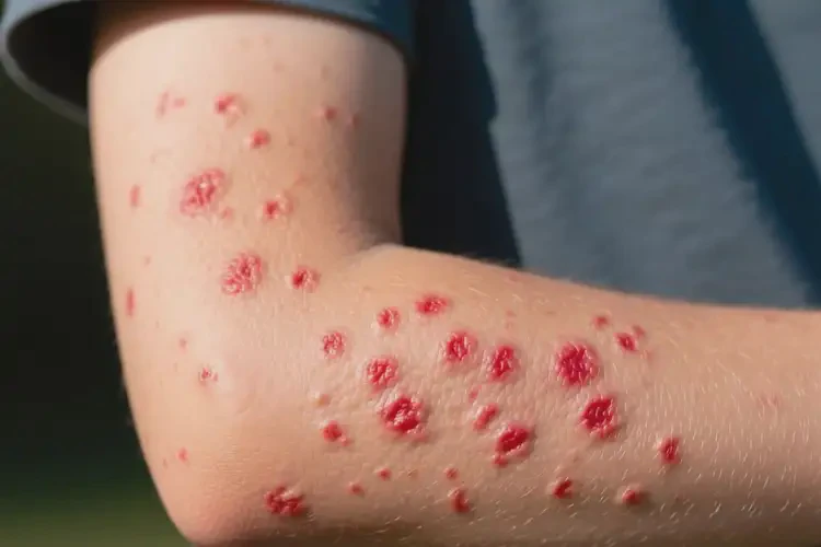 青少年手臂出现湿疹不管它会自己好吗(图4)