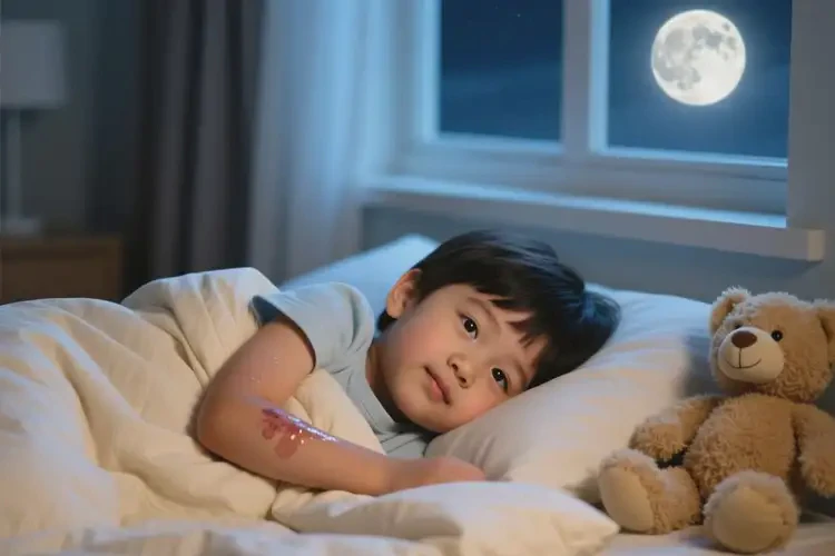 小孩手臂上經(jīng)常長濕疹能夠徹底治愈嗎(圖1)