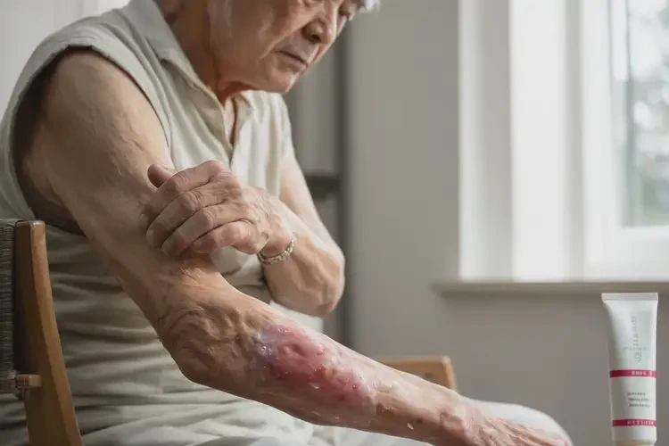 老人手臂有湿疹能靠自己自愈吗(图3)