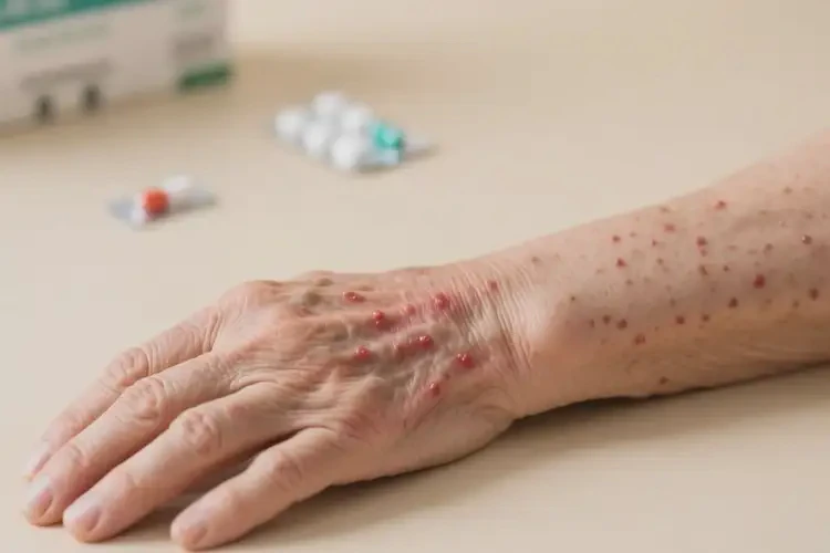 老人手臂有濕疹可不可以徹底自愈(圖4)