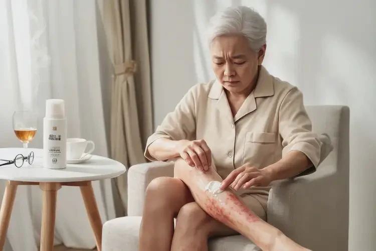 老年人小腿容易起濕疹能徹底自愈嗎(圖2)
