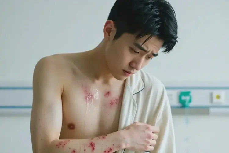 男人身上經(jīng)常起濕疹可以徹底自愈嗎(圖4)