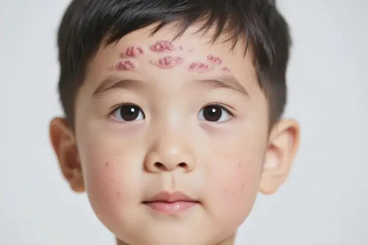 小孩臉上有濕疹不管它會自己痊愈嗎(圖2)