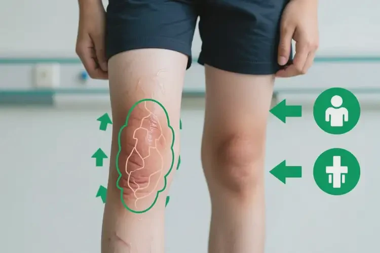 青少年大腿上偶尔起湿疹能够彻底治愈吗(图1)